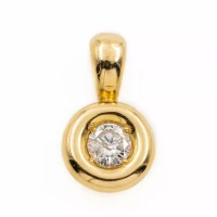 /public/photos/live/Bezel Set Round Moissanite Genuine Diamond Solitaire Pendant 971 (2).webp